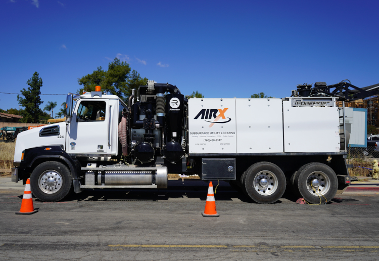 An AirX truck